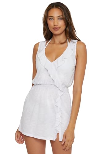 Image of BECCA Breezy Basics Cascade Ruffle Dress