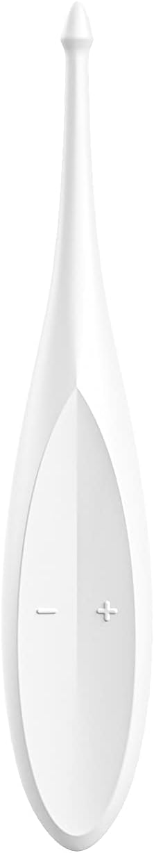 Satisfyer Twirling Fun Vibrator Sex Toy | Adult Toys for Women | Tip Vibrator with Circulating Stimulation Tip | Vibrating Sexual Pleasure Device | Stimulation Vibrators (White)