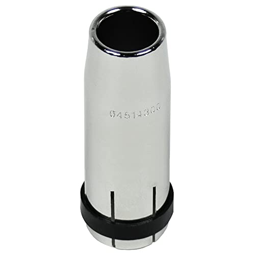 Gasdüse für MERKLE-MIG/MAG-Schweißbrenner SB/SBT 322 G-SB/SBT 455/502 W/Z | Konisch | Vernickelt | Spritzerabweisend | 14-17 mm ø (Konisch [17 mm ø] | 5 St.) Cover