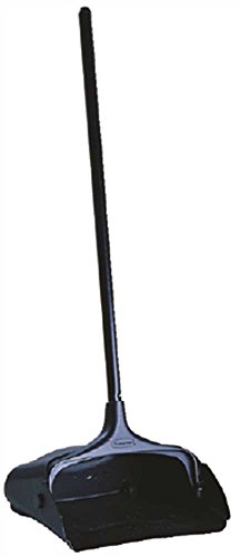 Rubbermaid RUB253100 Lobby Pro Upright Dust Pan, Black