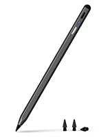 Metapen Pencil A8 for iPad 2018-2025, (2X Faster Charge), Pixel Precision, Tilt Sensitive Stylus Pen Compatible Apple iPad 11/10/9/8/7/6th Gen, Pro 12.9/11/13 Inch M4, Air 3/4/5/M2/M3, Mini5/6, Black