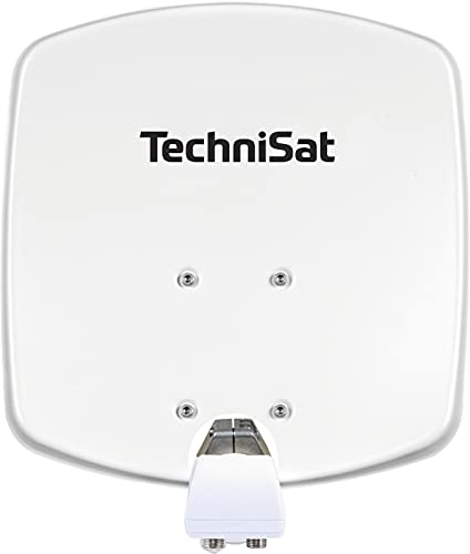 TechniSat DIGIDISH 33 – Satelliten-Schüssel für 2 Teilnehmer (33 cm kleine Sat Anlage -...
