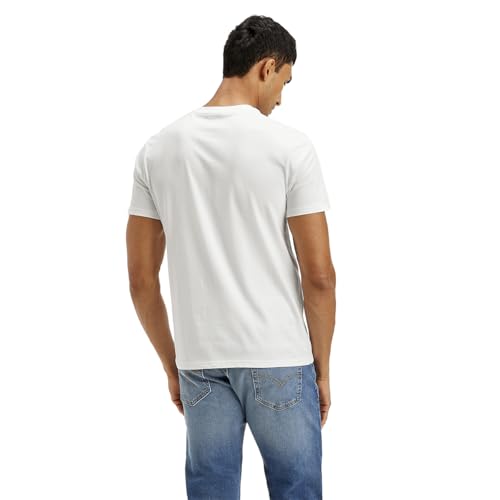 Image of Levi's Men's Brand Logo Slim Fit T-Shirt White
