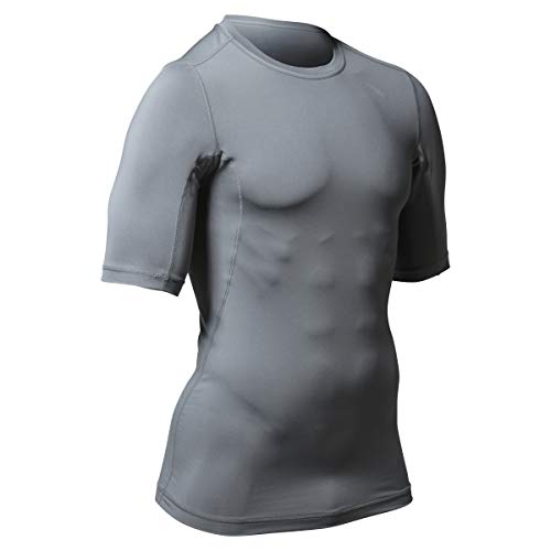 Champro CJ2YGRS T-Shirt de Compression S Gris pour optimiser votre récupération musculaire