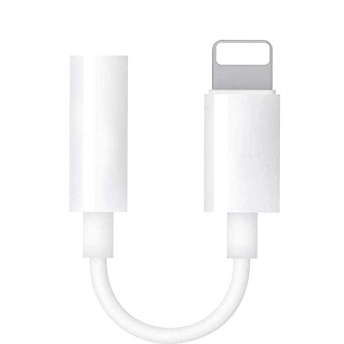 Apple Mfi Certified Lightning To 5mm Headphone Jack Adapter