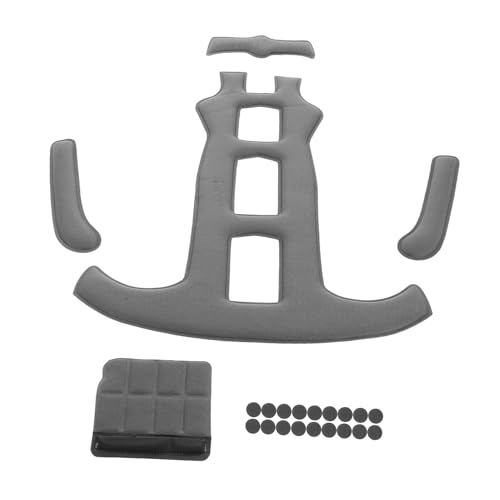 KOMBIUDA 1Set Breathable Cotton Lining Replacement Inserts for Cycling Electric Bikes Motorcycles Sweat Wicking Quick Dry Compatibility for Sports Activities