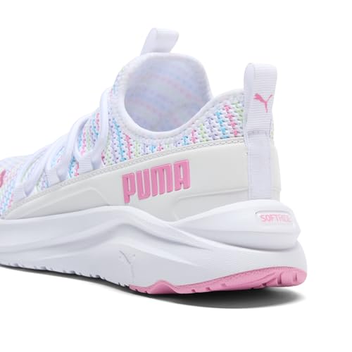 Image of PUMA Kids Girls One4all Slip On Sneakers Shoes Casual - Pink