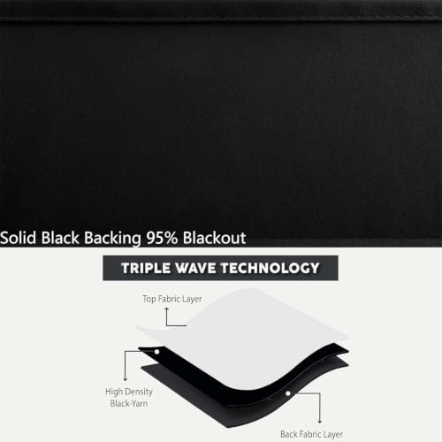 Rideau Occultant 140x260 Isolant Thermique Salon Bureau - 7