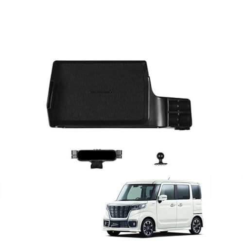 FOR 新型 スペーシアMK54S MK94Sダッシュボード収納ボックス 携帯電話ホルダー 内装ABS素材 傷防止耐摩耗性 取り付け簡単スペーシア アクセサリー