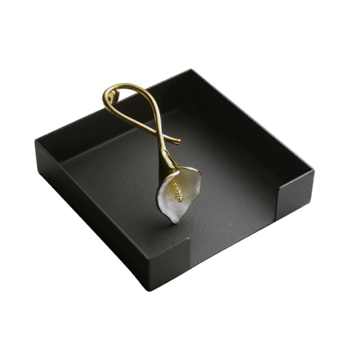 Napkin Holder Personalised Flat Napkin Holders for Table Kitchen & Countertops Modern Metal Cocktail Paper Napkins Holder Napkin Dispenser Table Decor
