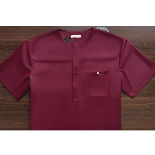 African Men Suit Summer Fashion Clothes 2 Piece Sets Short Sleeve Shirt Pants Slim Attire Dashiki Outfits2