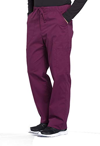 image for Cherokee Scrubs for Men Tapered Leg Cargo Scrub Pants with Zip Fly, 5 