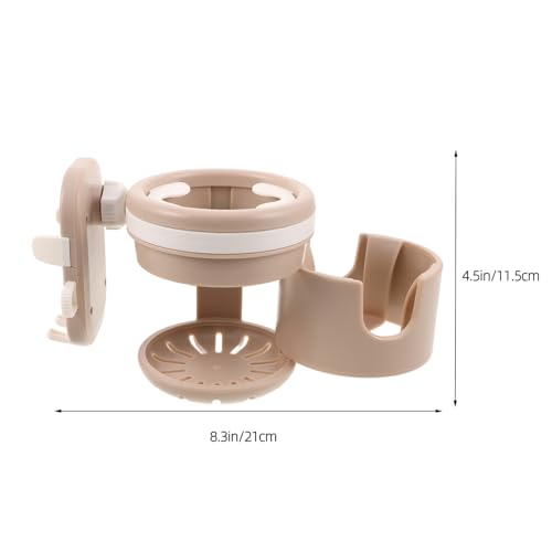 Support guidon poussette kaki : gardez vos essentiels près de bébé