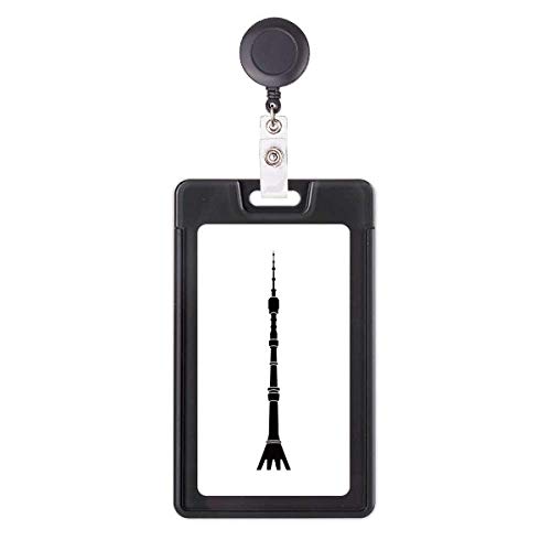 Porte-badge rétractable Ostankino Tower Moscow enrouleur pour carte