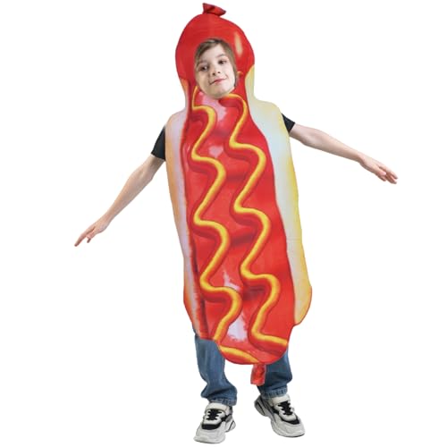 Disfraz Unisex de Niños Hot Dog Halloween miniatura 3