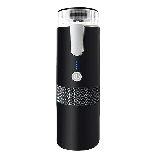 Image of 170ml Capsule Coffee Machine Wireless Espresso Maker Car Coffee Machine Rechargeable for Capsules & Grounds Coffee for Camping, Traveling, Hiking
