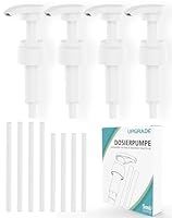 HAFOEEP 4 STK. Dosierpumpe Kompatibel mit Best B. Nutrition Vital Drink, Siruppumpe 500ml/1000ml Flaschen (4pcs)