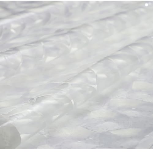 Rideau de douche transparent lavable pour une décoration d'intérieur épurée