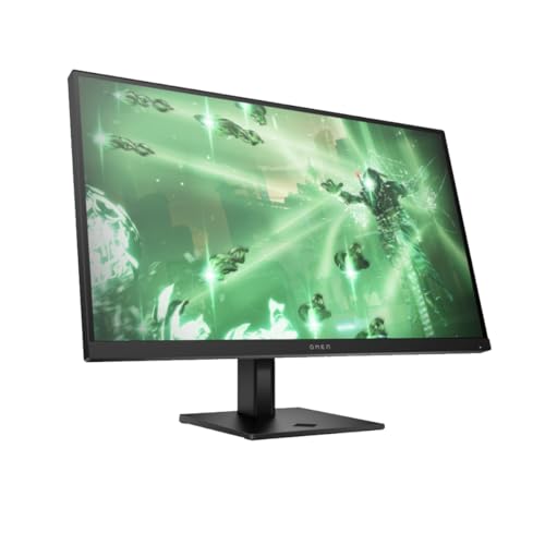 Image of OMEN 27qz 27 inch Class WQHD Gaming LCD Monitor - 27 inch Viewable - in-Plane Switching (IPS) Technology - 2560 x 1440 - FreeSync - 400 Nit - 1 ms - 165 Hz Refresh Rate - HDMI - DisplayPort
