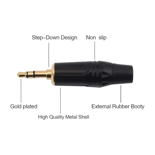 Cable Dual XLR a Jack 3.5mm Estéreo, 10m miniatura 4
