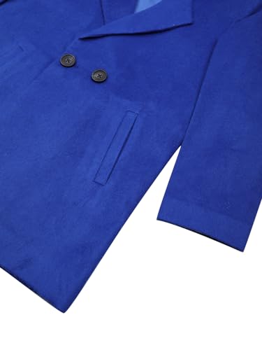 Image of CHKOKKO Girl's Wool Blend Stylish Standard Length Winter Wear Button Coat For Kids