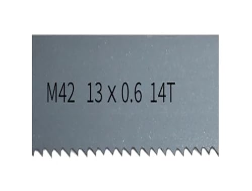Lame de scie à ruban M42 bimétal 1780mm 13mm 14Tpi coupe bois dur et métaux ferreux