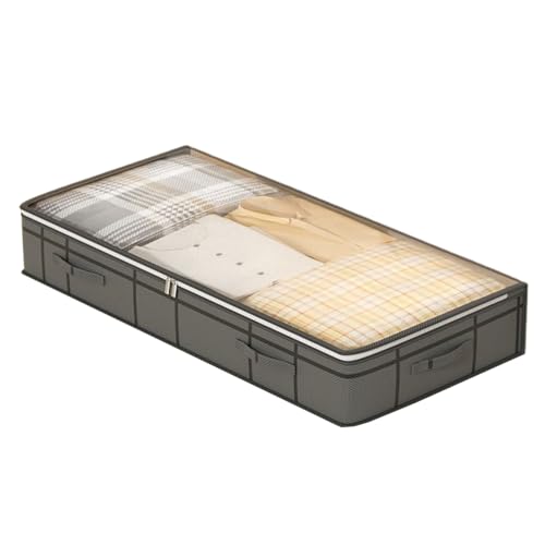 Contenitori Di Stoccaggio - Di Deposito | 90L Organizzatore Di Stoccaggio Di Abbigliamento | 90L Under BEDS STORGI SCHEDI CONTENI CONTENERI CONSIGLIATI | C