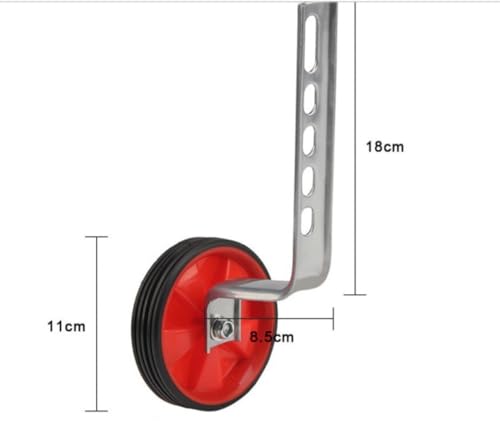 Ruedas de Entrenamiento para Bicicletas Infantiles de 12 a 20 Pulgadas, Juego de 2 Ruedas Reforzadas para Bicicletas de Velocidad Única (Verde) miniatura 5