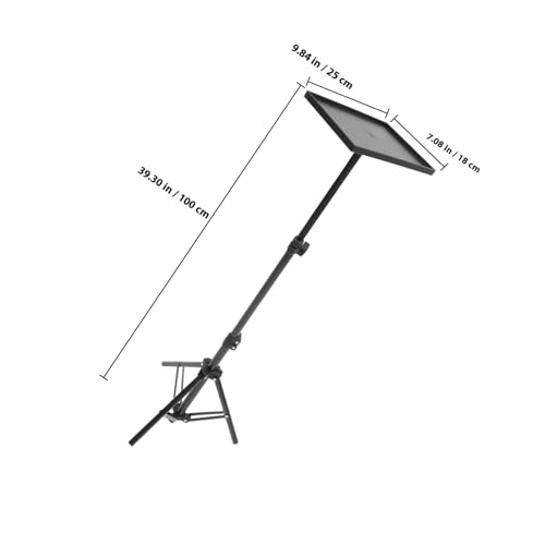 Soporte para proyector trípode regulable de metal para suelo y mesa 2