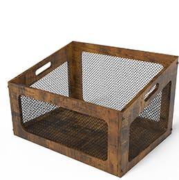 Supporto per dischi in vinile e dischi in vinile, 40 x 30 x 25 cm