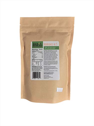 Back to the Basics 101 Nourished in 5 Has Five Superfood Ingredients – Organic Blend of 5 Ground Plant Seeds: Plant Protein from- Sunflower, Pumpkin, White Quinoa, Black Chia, and Hemp Seeds - Image 3