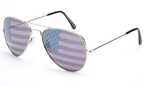 World Cup 2018 Mexico United States El Tri Flag Patriotic Olympic Soccer Aviator Style Sunglasses