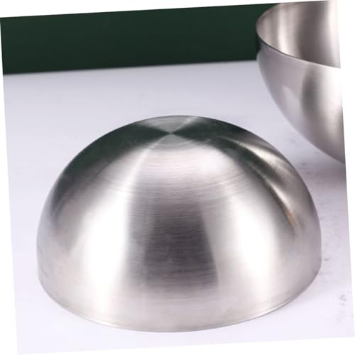 Bowl redondo acero inoxidable 24 cm multifuncional cocina miniatura 5