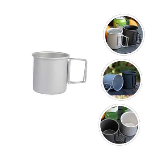Tasses pliables de camping légères et gobelets portables en aluminium - 3