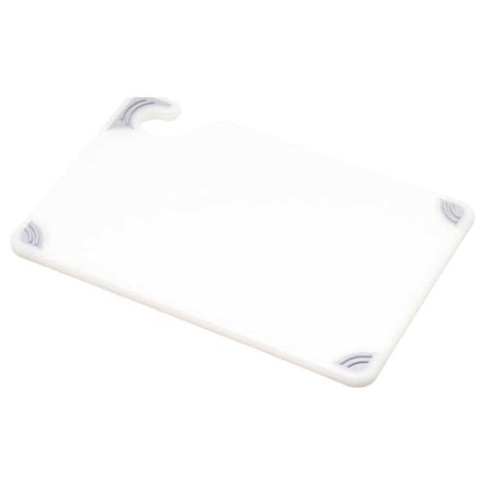 San Jamar White / 1 / 9"L x 6"W Cutting Boards
