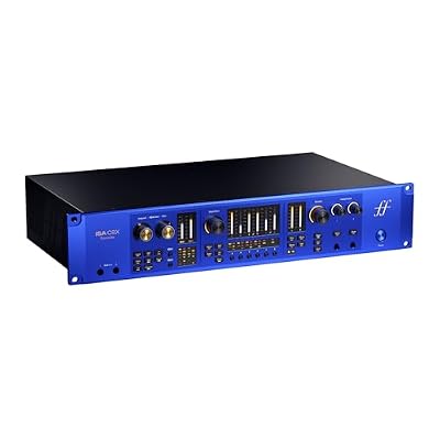 Focusrite ISA C8X 26x28 USB-C Audio Interface with RedNet 24-Bit/192 kHz AD/DA Converters Up to 79 dB Stepped and Fine Gain Control