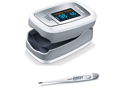 Beurer PO30+FT09 Pulse Oximeter and Thermometer, 5 Years Warranty...