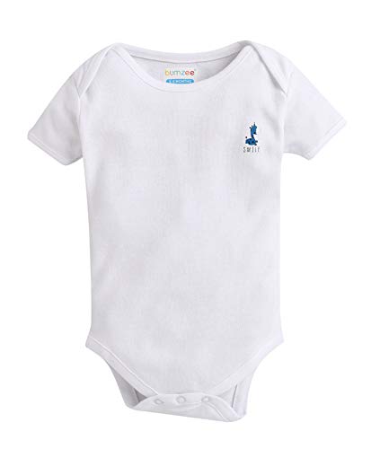 Image of BUMZEE Half Sleeve Unisex Baby Bodysuit Pack Of 3