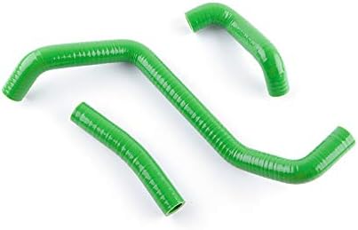 3 Layer Silicone Radiator Coolant Hose Kit for Can-Am Can Am Bombardier DS650 DS 650 2000-2007 06 05 04 03 02 01 Radiator Heater Ancillary Hose Pipe (Green)
