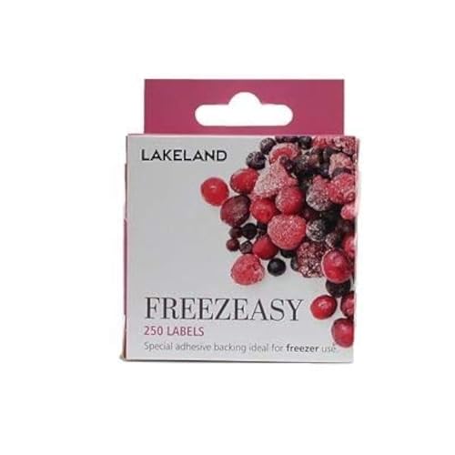 Lakeland Freezeasy Peel Off Freezer Labels 2.5cm x 4cm White - Pack of 250