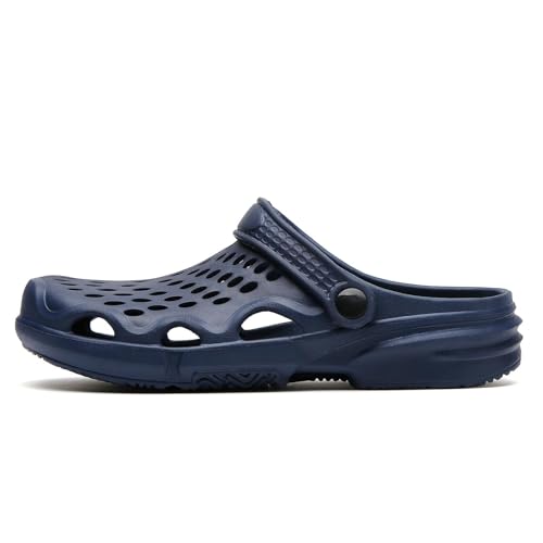 Image of FLIOZY Men's Garden Clogs Shoes Non Slip Shower Slippers Summer Outdoor Beach Sandals