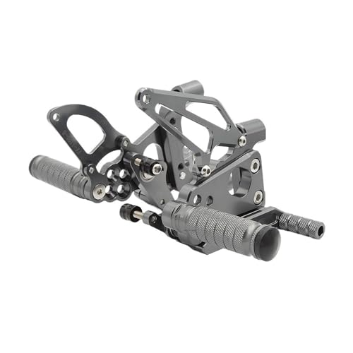 Repose-pieds aluminium gris de haute précision pour Ducati 899 Panigale