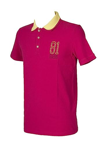 Polo Guess Playful Colors Magenta en maille piquée respirante