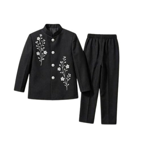 Image of Kid Boy's Ethnic Stylish Suit Set| Comfortable, Breathable, Lightweight, Skin Friendly|SL 134