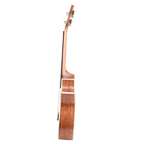 Ukulélé 23 pouces , Ukulélé 23 pouces placage épicéa visage simple cranté bras garde chaîne Instrument de musique - Les Beatles, Paul McCartney, John Lennon, RIngo Starr, George Harrison Ukulélé 23 pouces , Ukulélé 23 pouces placage épicéa visage simple cranté bras garde chaîne Instrument de musique – Image 5