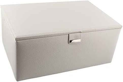 Dulwich Designs Large Stone Leather Jewellery Box 70357