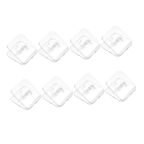 BUGUUYO Support De Tapis D'entraînement pour Pipi 8 Pièces Clip Mural Antidérapant Stable