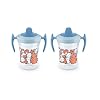 NUK Evolution Soft Spout Learner Cup (2 Count (Pack of 1), Hide 'n Seek Boys)