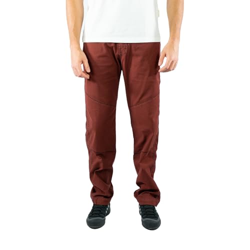 Jeanstrack Turia Eco – Kletterhose Herren (DE/NL/SE/PL, Alphanumerisch, M, Regular, Regular, Terrakotta)