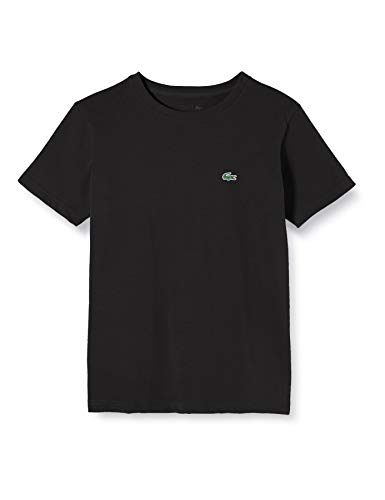 Lacoste Sport TJ8811 Camiseta, Negro (Noir), 8 años (Talla del Fabricante: 8A) para Niños